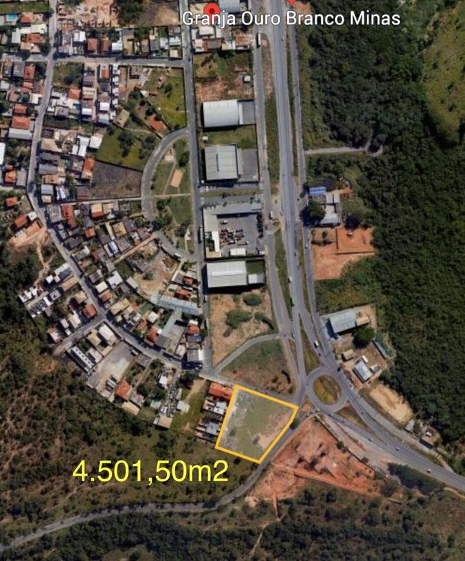 Área - Venda - Granja Ouro Branco - CONTAGEM - MG