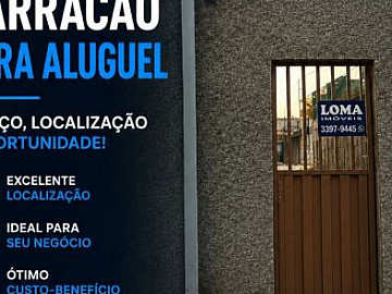 Barrac�o para Aluguel